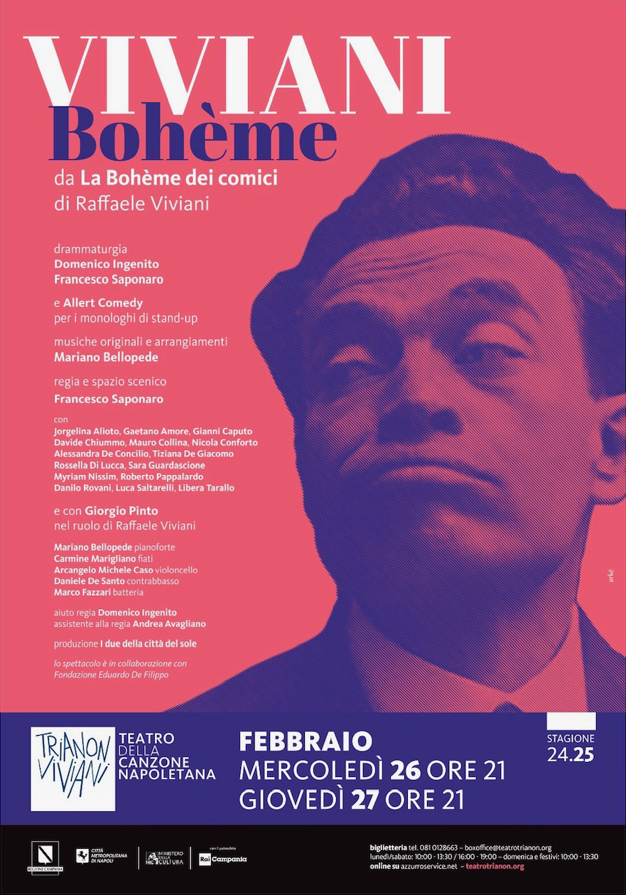 Locandina Viviani Boheme